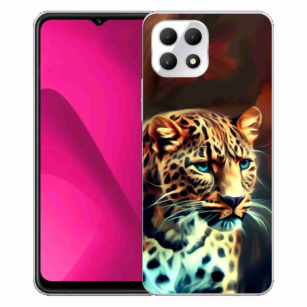 Gelový kryt mmCase na T-Mobile T Phone 2 - leopard