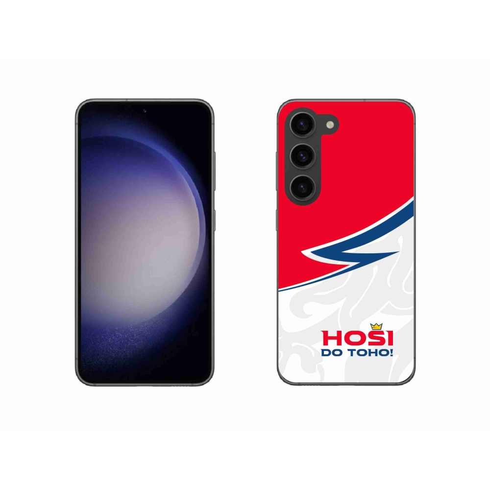 Gelový kryt mmCase na Samsung Galaxy S23 5G - hoši do toho