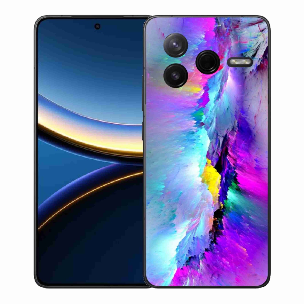 Gelový kryt mmCase na Xiaomi Poco F7 Pro - abstrakt