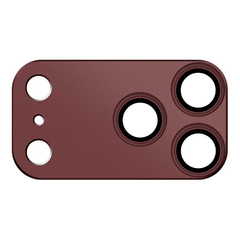 OBAL:ME Camera Island Ochrana Čoček pro Apple iPhone 18 Pro Max Dark Cherry