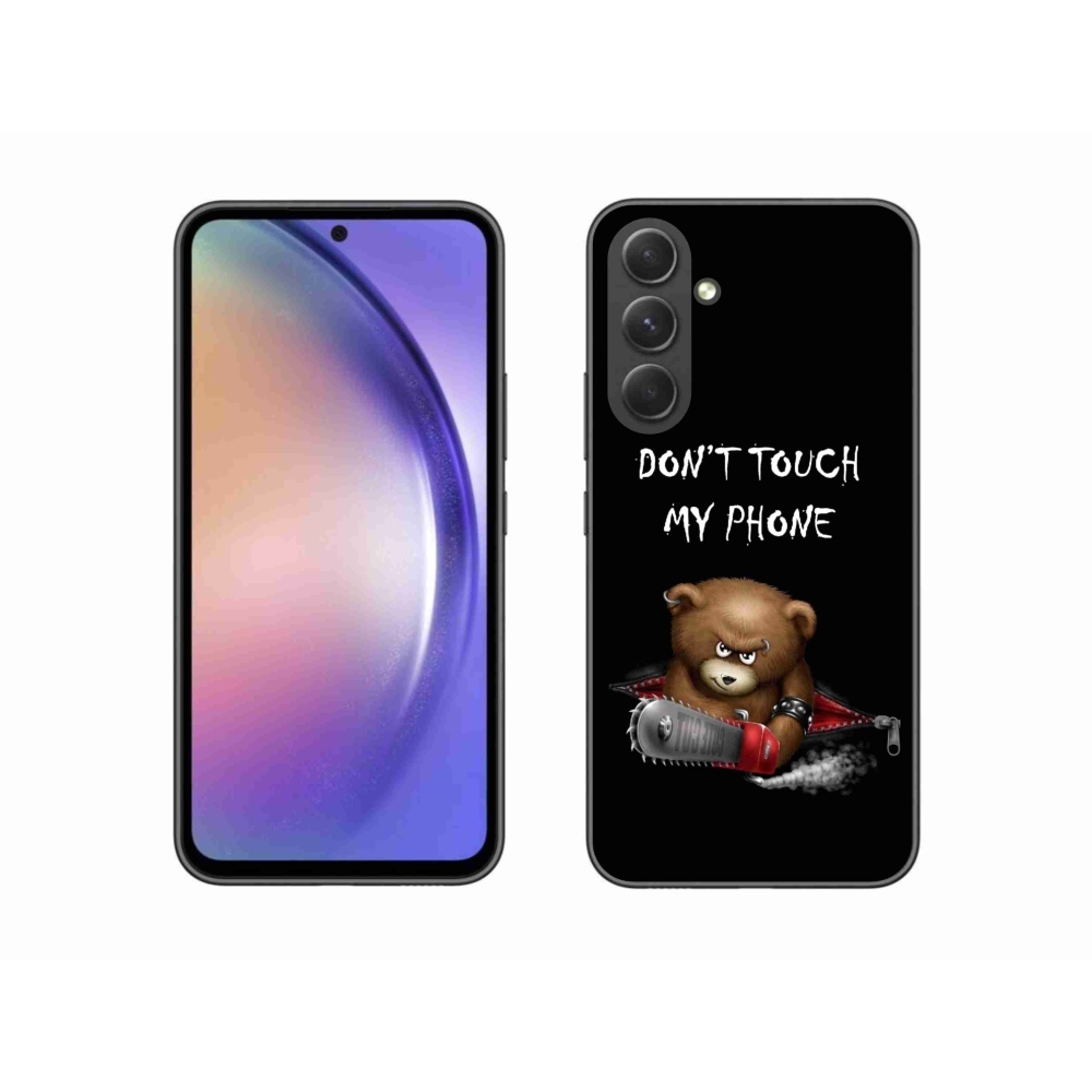 Gelový kryt mmCase na Samsung Galaxy A54 5G - nesahej na telefon