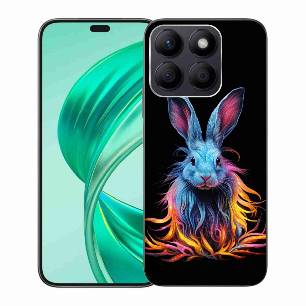 Gelový kryt mmCase na Honor X8b - abstraktní zajíc