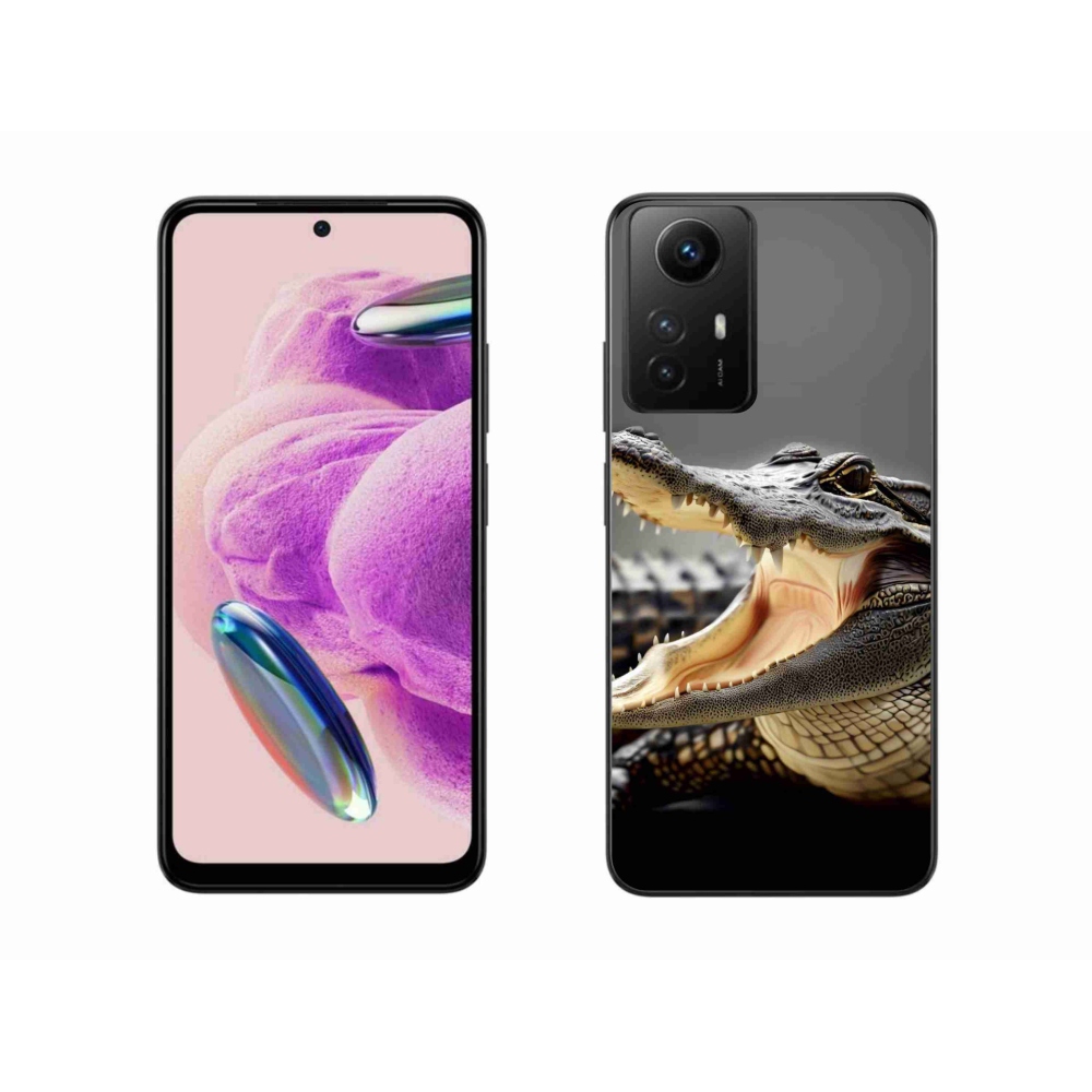 Gelový kryt mmCase na Xiaomi Redmi Note 12S - krokodýl