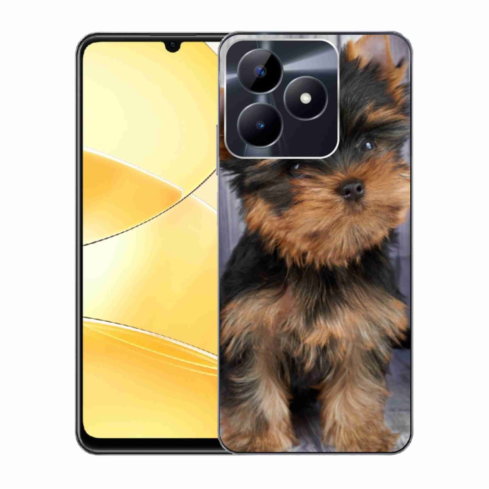 Gelový obal mmCase na Realme C51/C53 - jorkšír 9