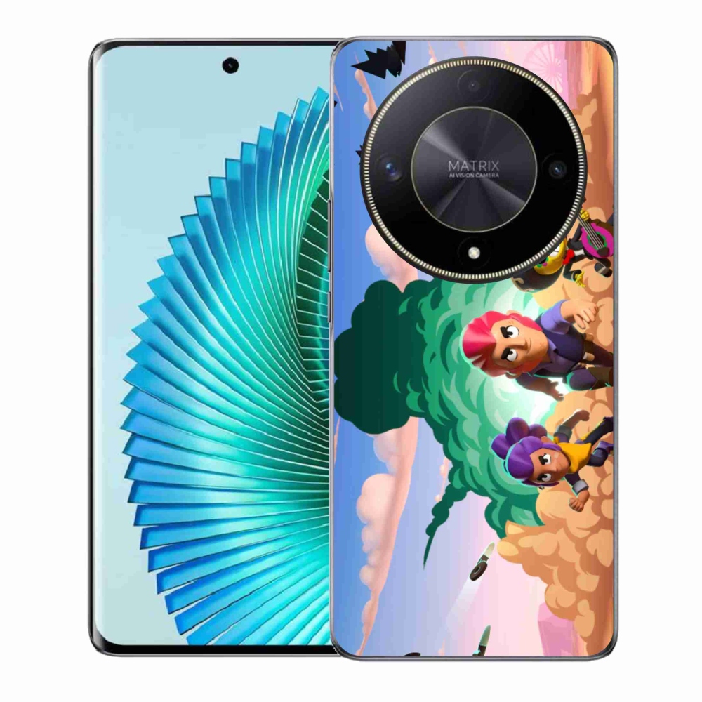 Gelový kryt mmCase na Honor Magic 6 Lite 5G - brawl stars