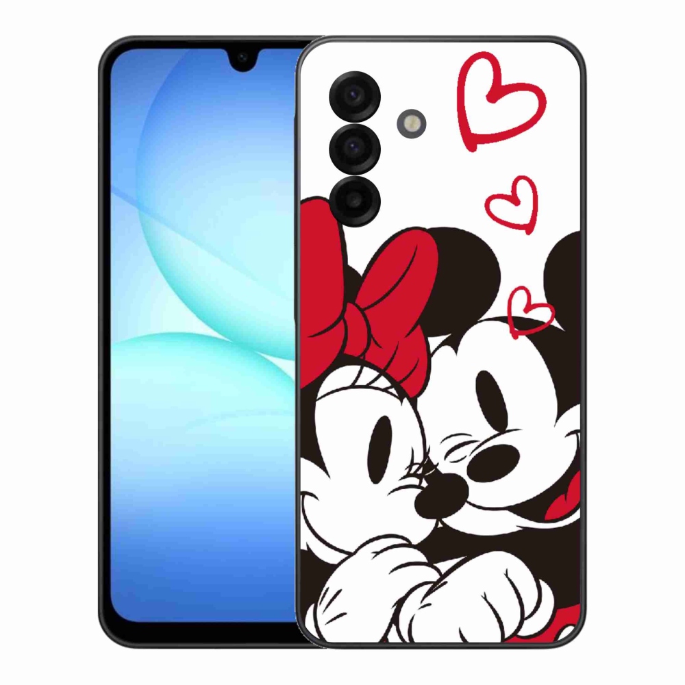 Gelový kryt mmCase na Samsung Galaxy A17 5G - minnie a mickey