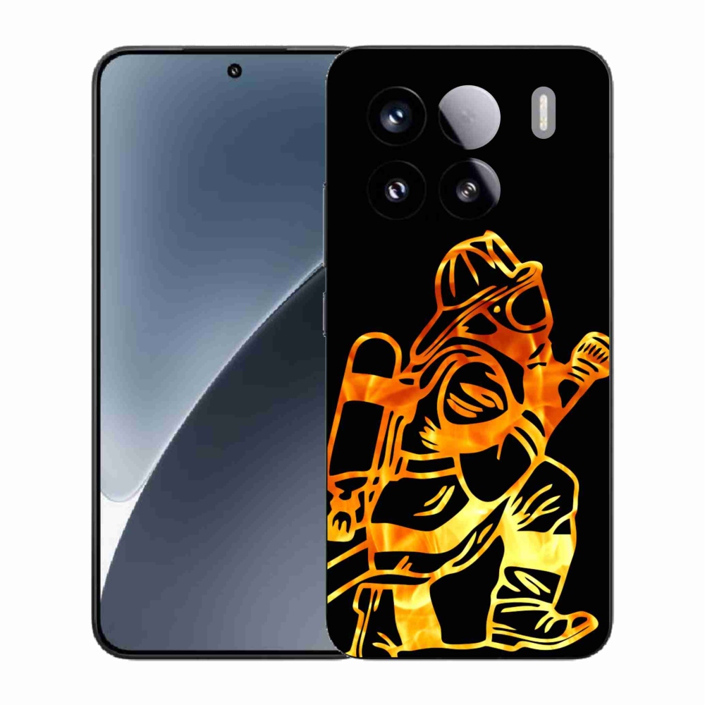 Gelový kryt mmCase na Xiaomi 15 - hasič 1