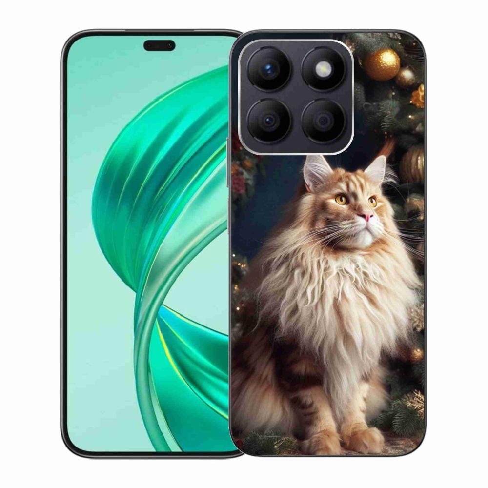 Gelový kryt mmCase na Honor X8b - kočka u stromku