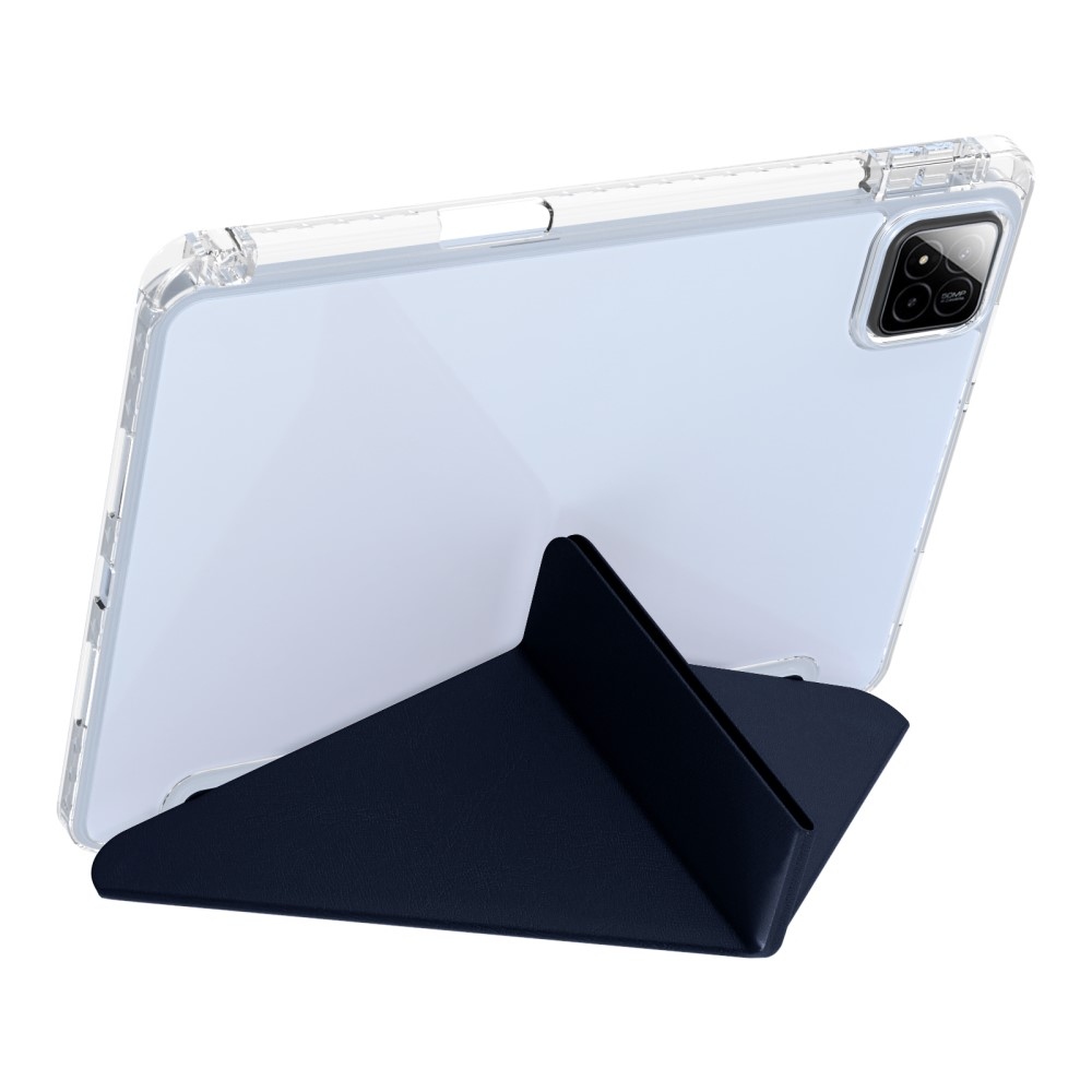 Origami chytré polohovací pouzdro na tablet Xiaomi Pad 7/7 Pro - tmavěmodré