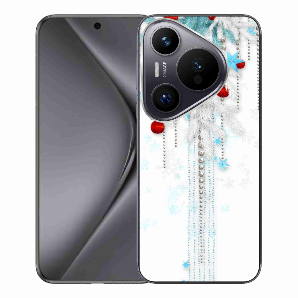 Gelový kryt mmCase na Huawei Pura 70 Pro - vánoční ozdoby