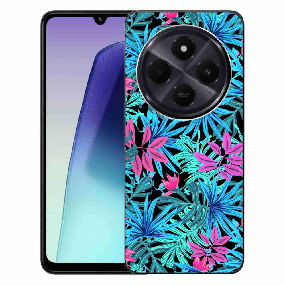Gelový kryt mmCase na Xiaomi Redmi 14C/Poco C75 - květiny 3