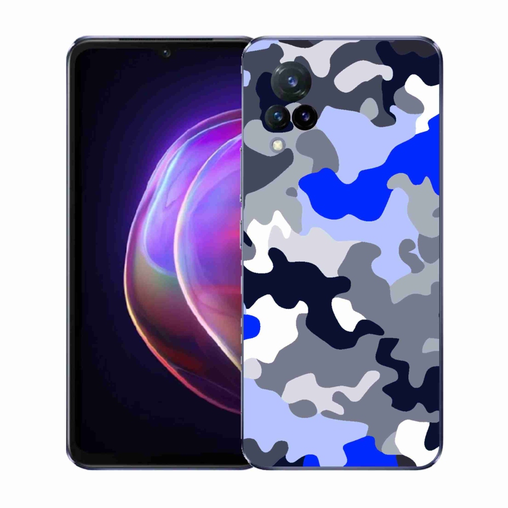 Gelový kryt mmCase na Vivo V21 4G/5G - maskáčový vzor 8