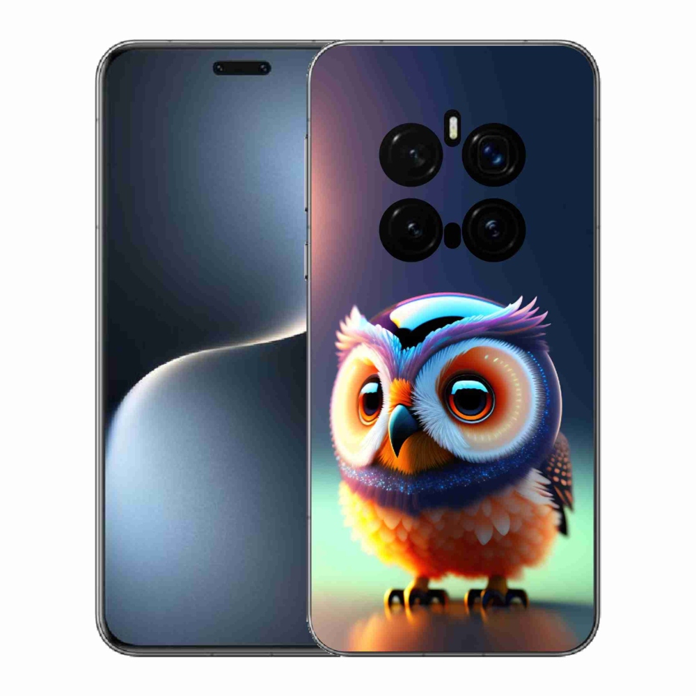 Gelový kryt mmCase na Honor Magic 7 Pro 5G - sovička