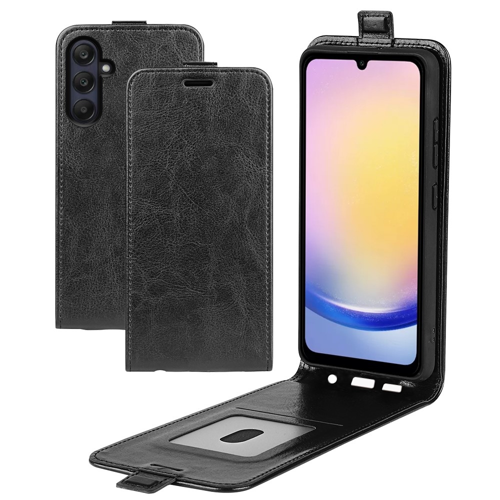 Vertical knížkové pouzdro na Samsung Galaxy A26 5G - černé