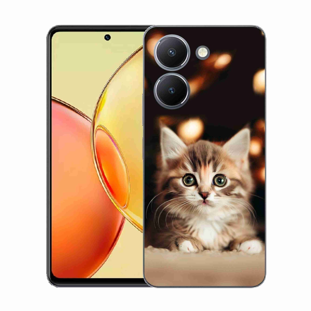 Gelový kryt mmCase na Vivo Y36 - roztomilé kotě 2