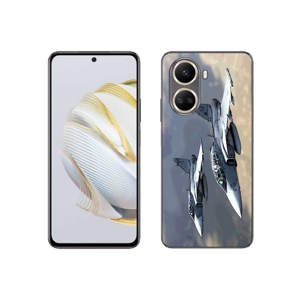 Gelový kryt mmCase na Huawei Nova 10 SE - stíhačky