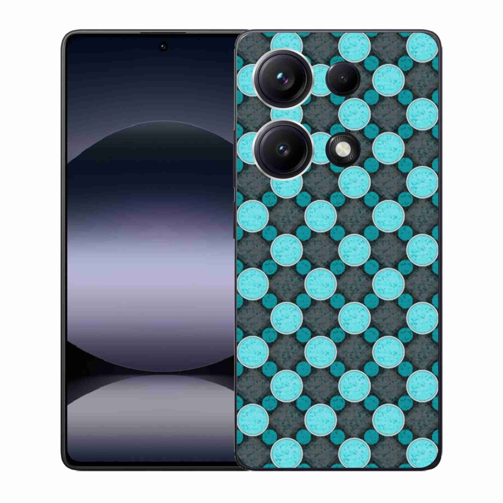 Gelový kryt mmCase na Xiaomi Redmi Note 14S - abstraktní motiv 14