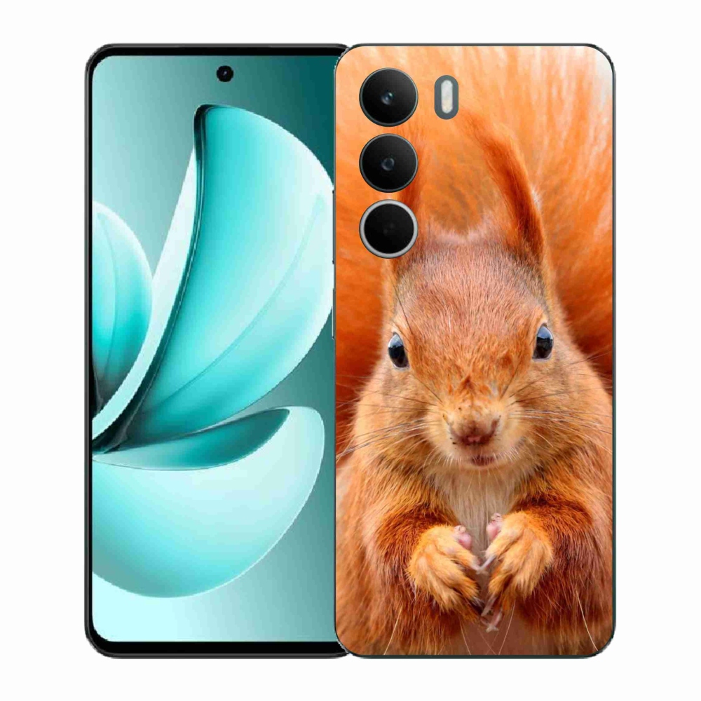 Gelový kryt mmCase na Realme C71 - veverka