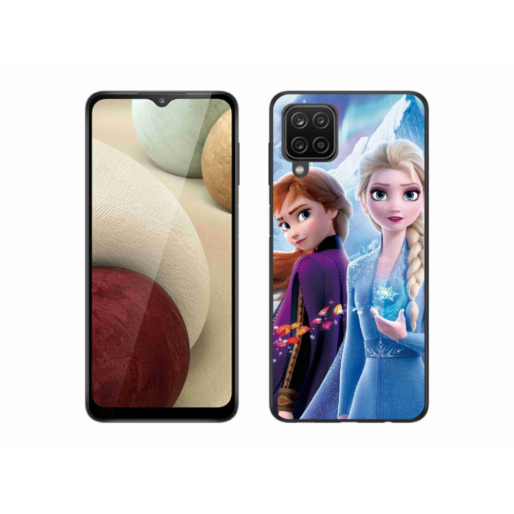 Gelový kryt mmCase na Samsung Galaxy A12 - ledové království 3