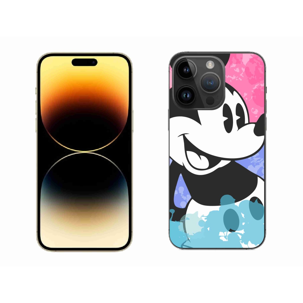 Gelový kryt mmCase na iPhone 14 Pro Max 6.7 - mickey mouse