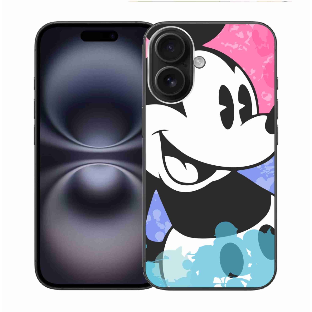 Gelový kryt mmCase na iPhone 16 - mickey mouse