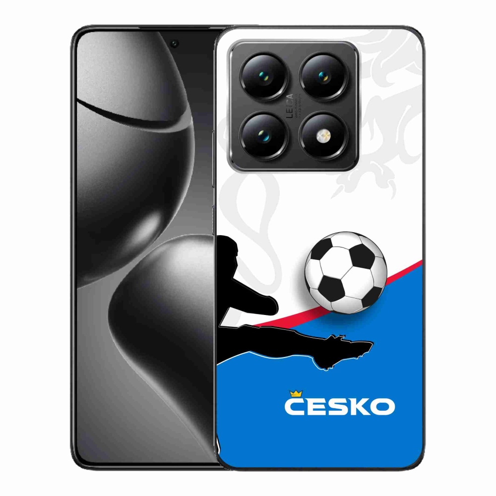 Gelový kryt mmCase na Xiaomi 14T - fotbal Česko 3