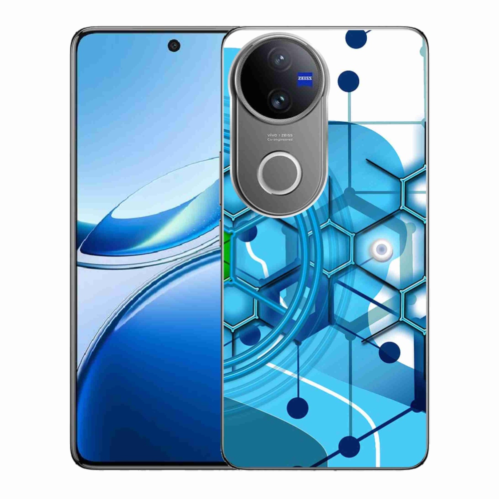 Gelový kryt mmCase na Vivo V50 5G - abstraktní vzor 2