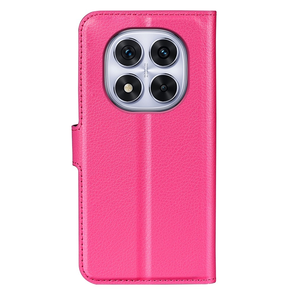 Litchi knížkové pouzdro na Xiaomi Redmi Note 14 Pro 5G/Poco X7 5G - rose