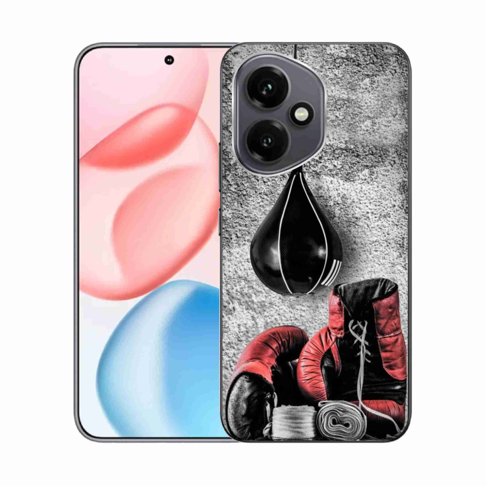 Gelový kryt mmCase na Honor 400 - boxovací pytel a rukavice