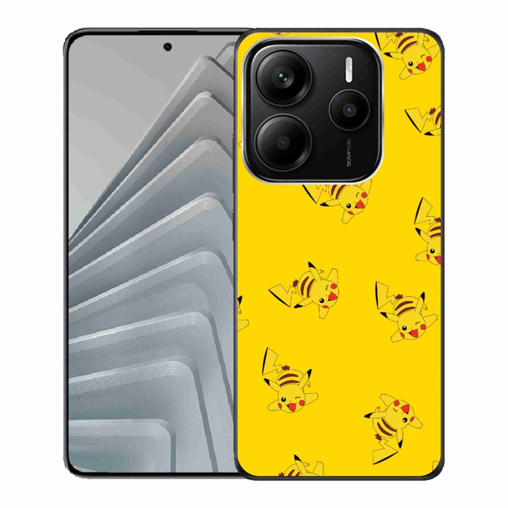 Gelový kryt mmCase na Xiaomi Redmi Note 14 5G - pikachu