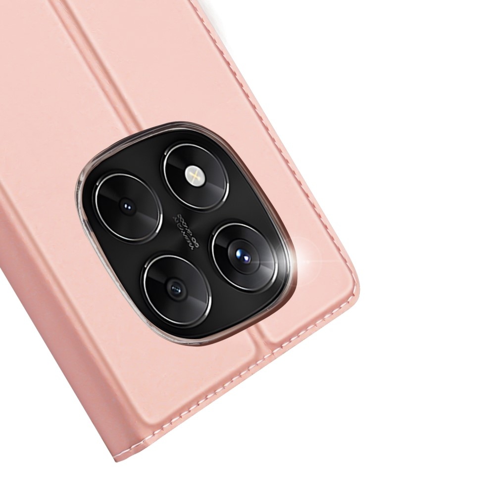 DUX knížkové pouzdro na Xiaomi Redmi Note 14 Pro - růžovozlaté
