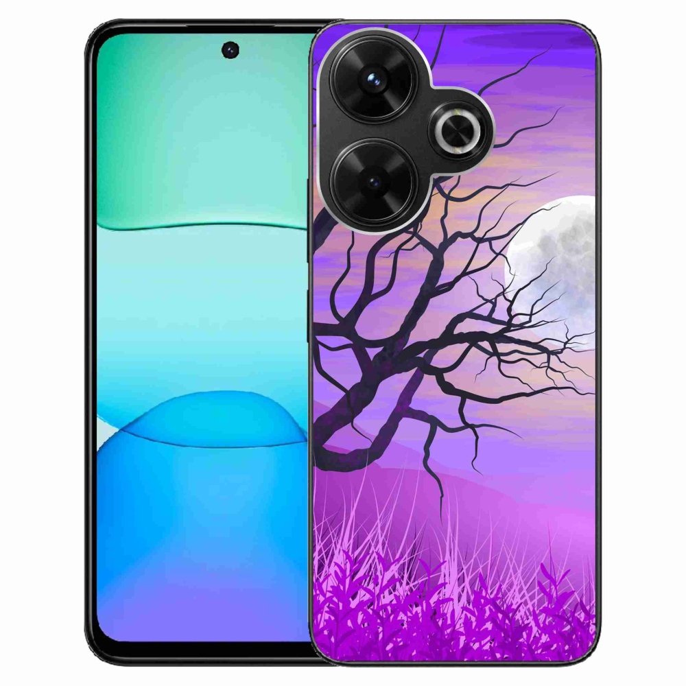 Gelový obal mmCase na Xiaomi Redmi 13 4G/Poco M6 4G - kreslený opadaný strom