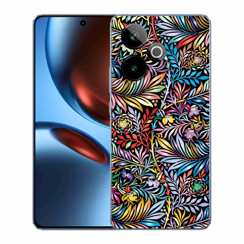 Gelový kryt mmCase na Realme GT 7 5G/GT 7T 5G - květiny 5
