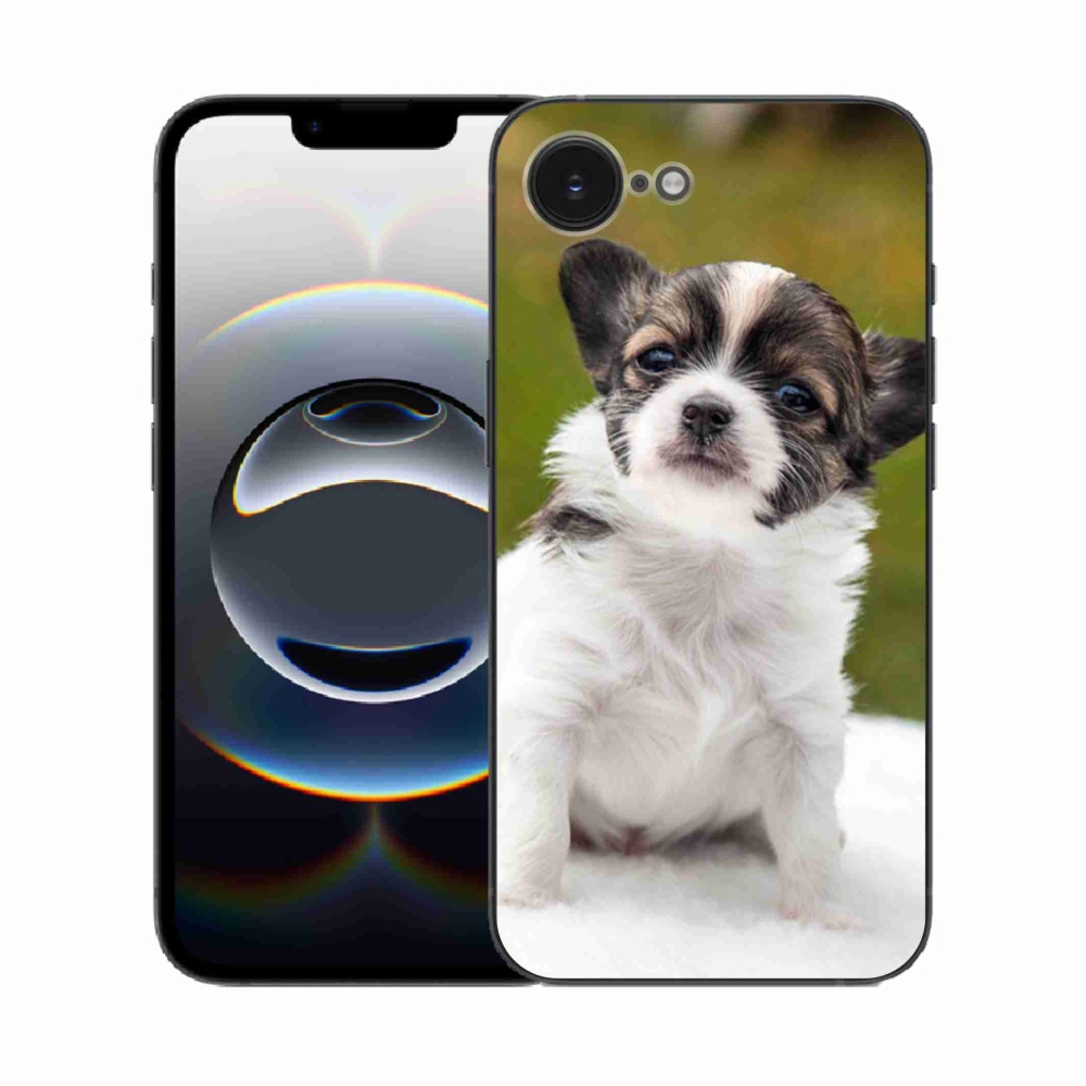 Gelový kryt mmCase na iPhone 16e - čivava 4