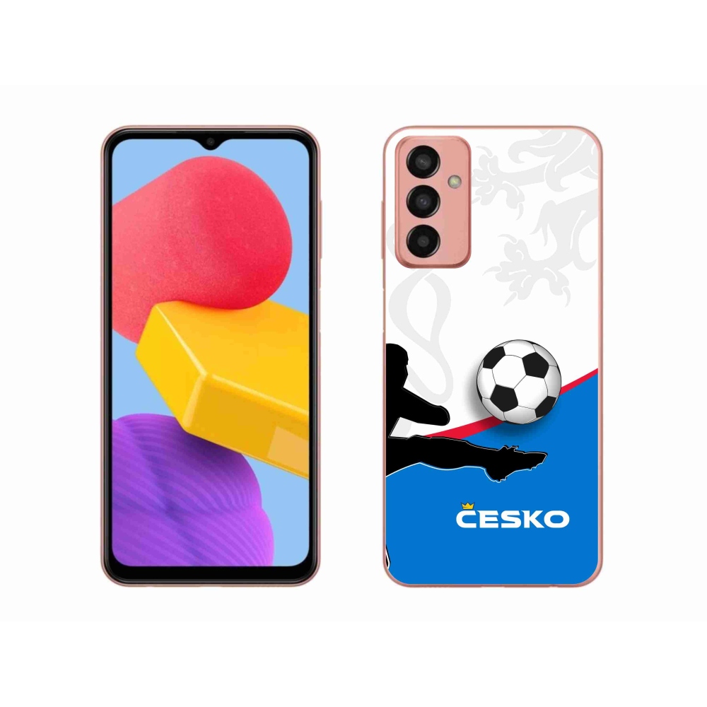 Gelový kryt mmCase na Samsung Galaxy M13 - fotbal Česko 3