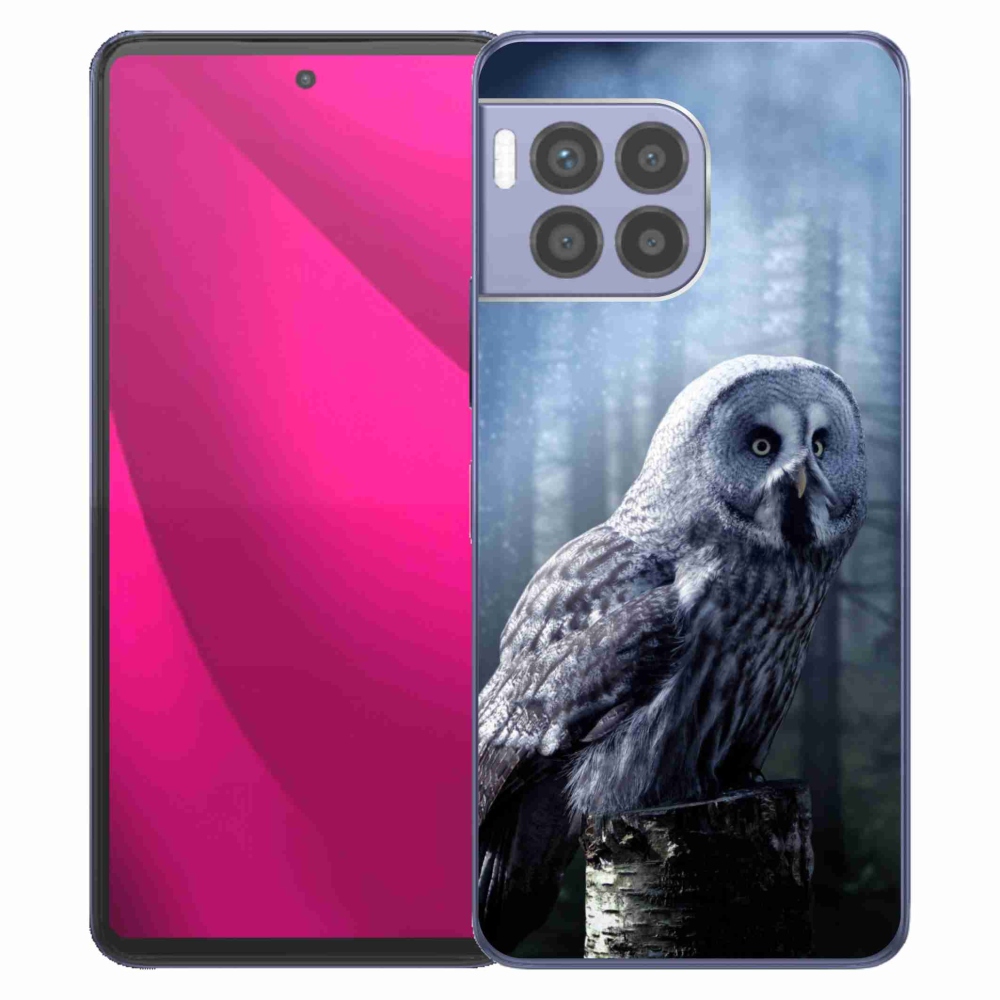 Gelový kryt mmCase na T-Mobile T Phone 2 Pro - sova