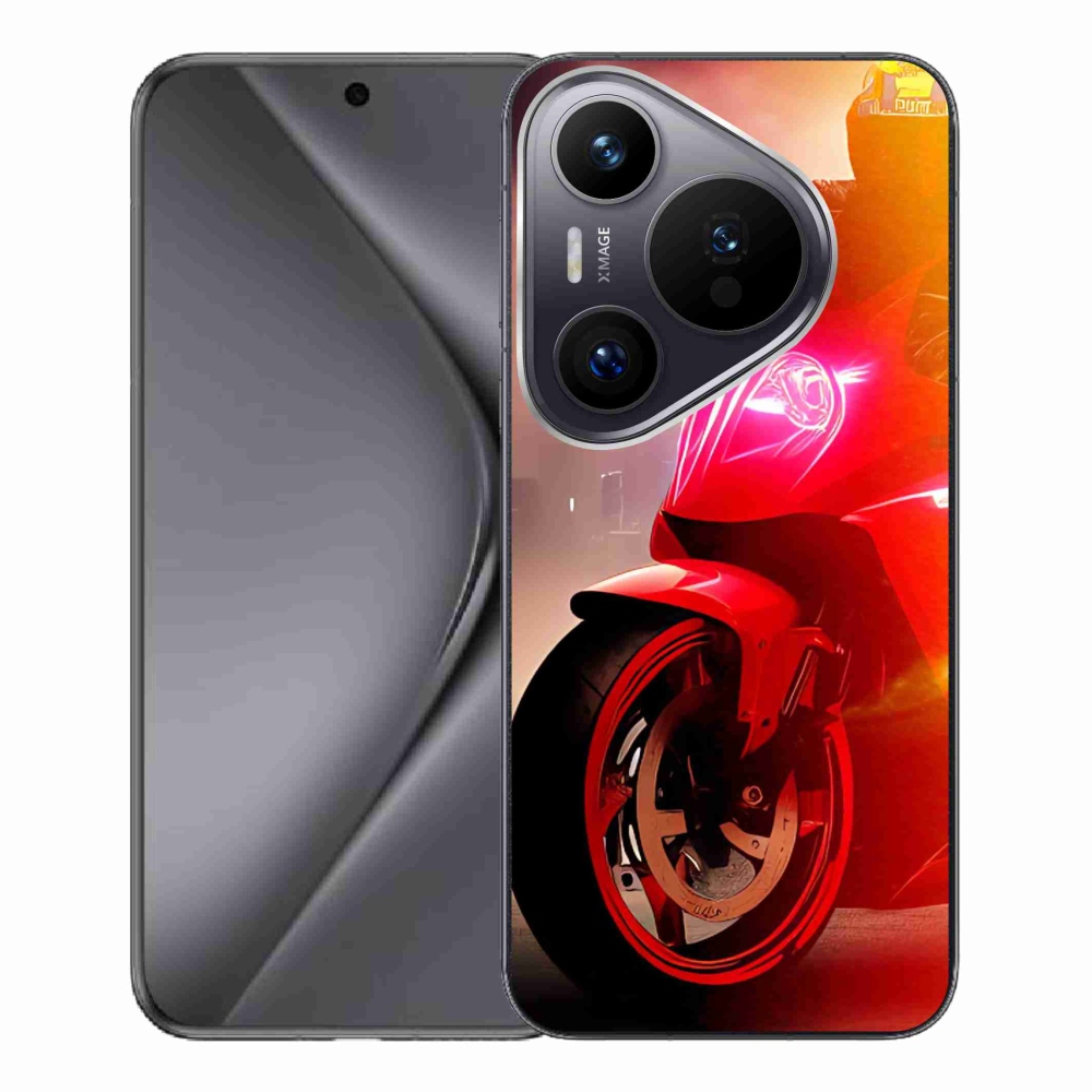 Gelový kryt mmCase na Huawei Pura 70 Pro - motorka