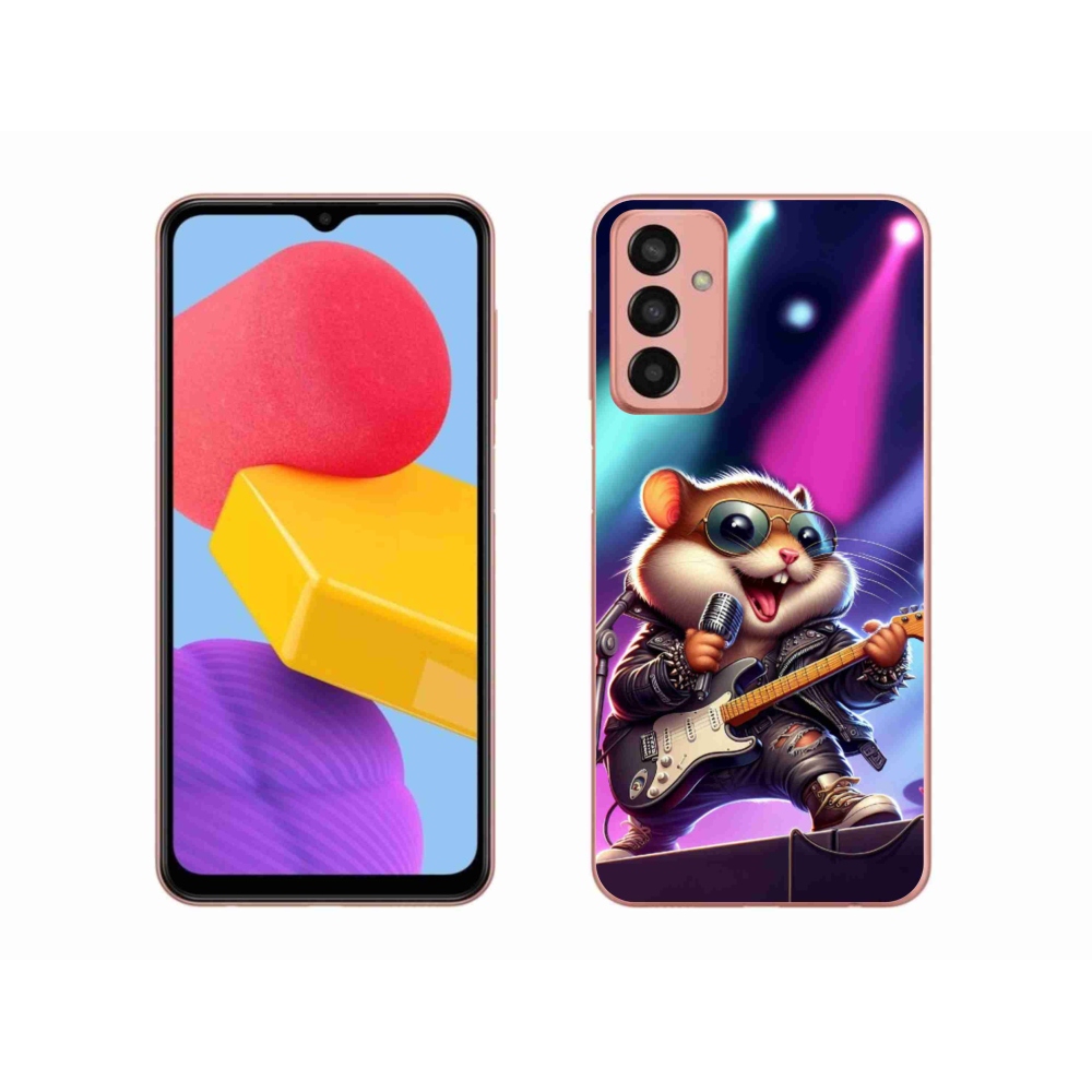 Gelový kryt mmCase na Samsung Galaxy M13 - křeček rocker