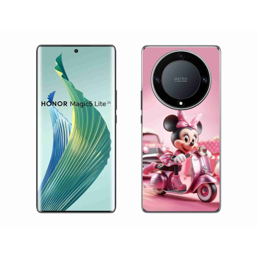 Gelový kryt mmCase na Honor Magic 5 Lite 5G - minnie 1