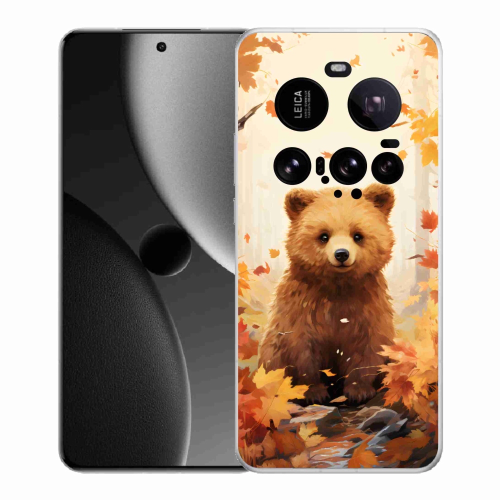 Gelový kryt mmCase na Xiaomi 15 Ultra - medvěd v lese