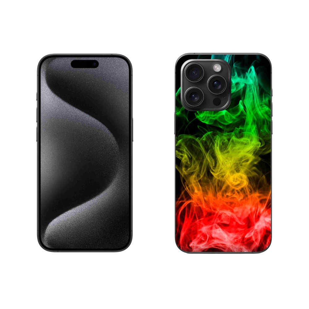 Gelový kryt mmCase na iPhone 15 Pro Max - abstraktní vzor 7