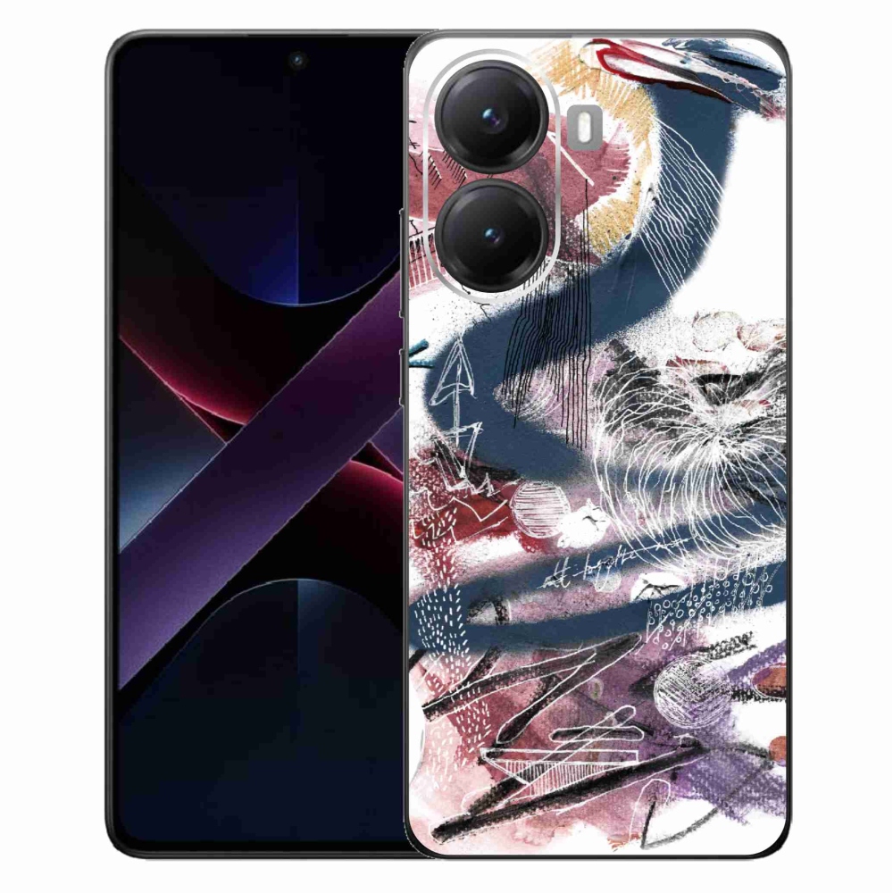 Gelový kryt mmCase na Xiaomi Poco X7 Pro 5G - abstraktní motiv 28