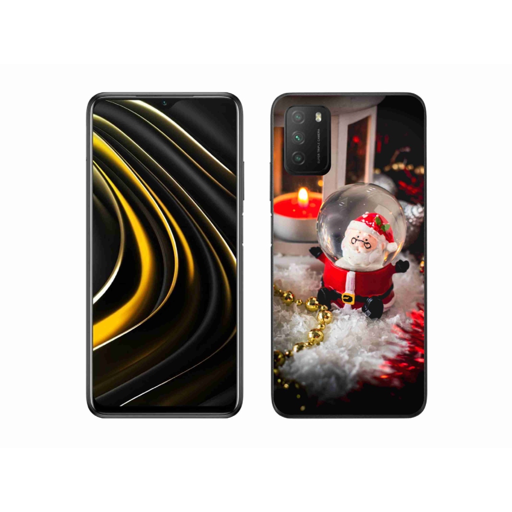 Gelový kryt mmCase na Xiaomi Poco M3 - Santa Claus 1