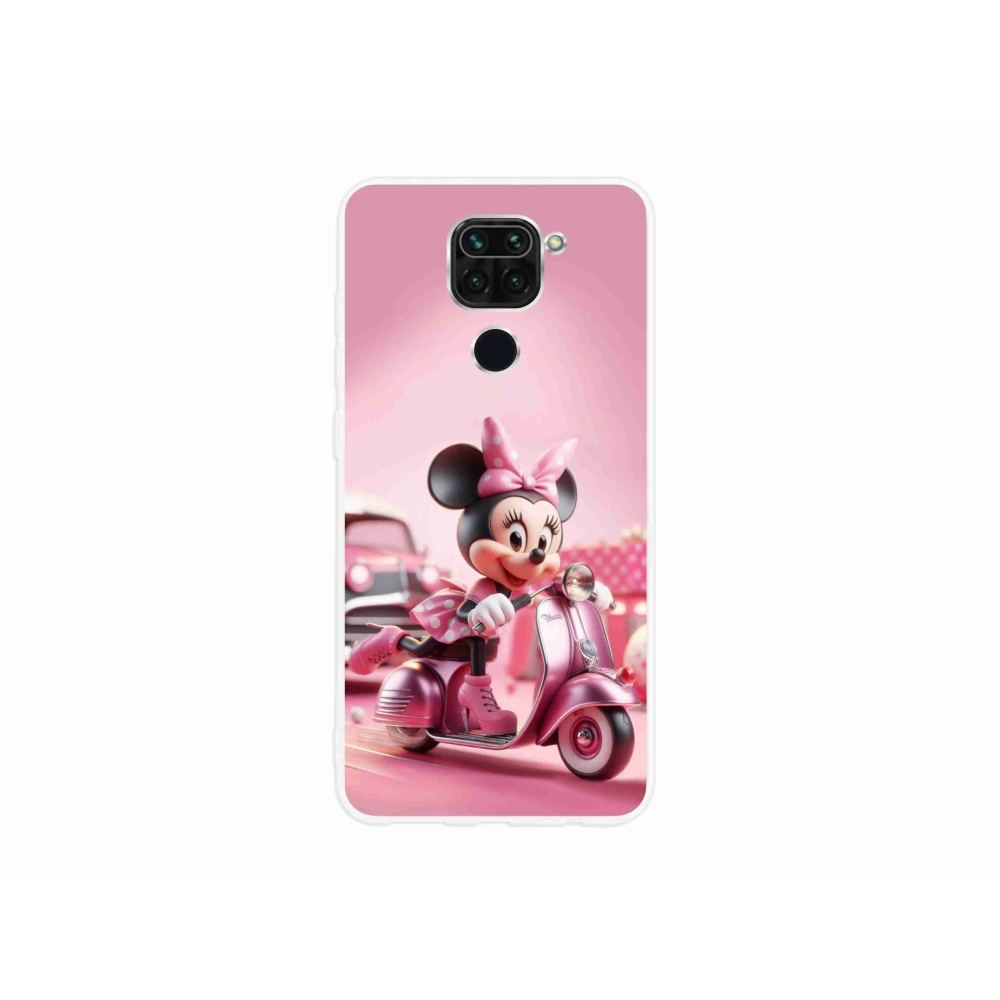 Gelový kryt mmCase na Xiaomi Redmi Note 9 - minnie 1
