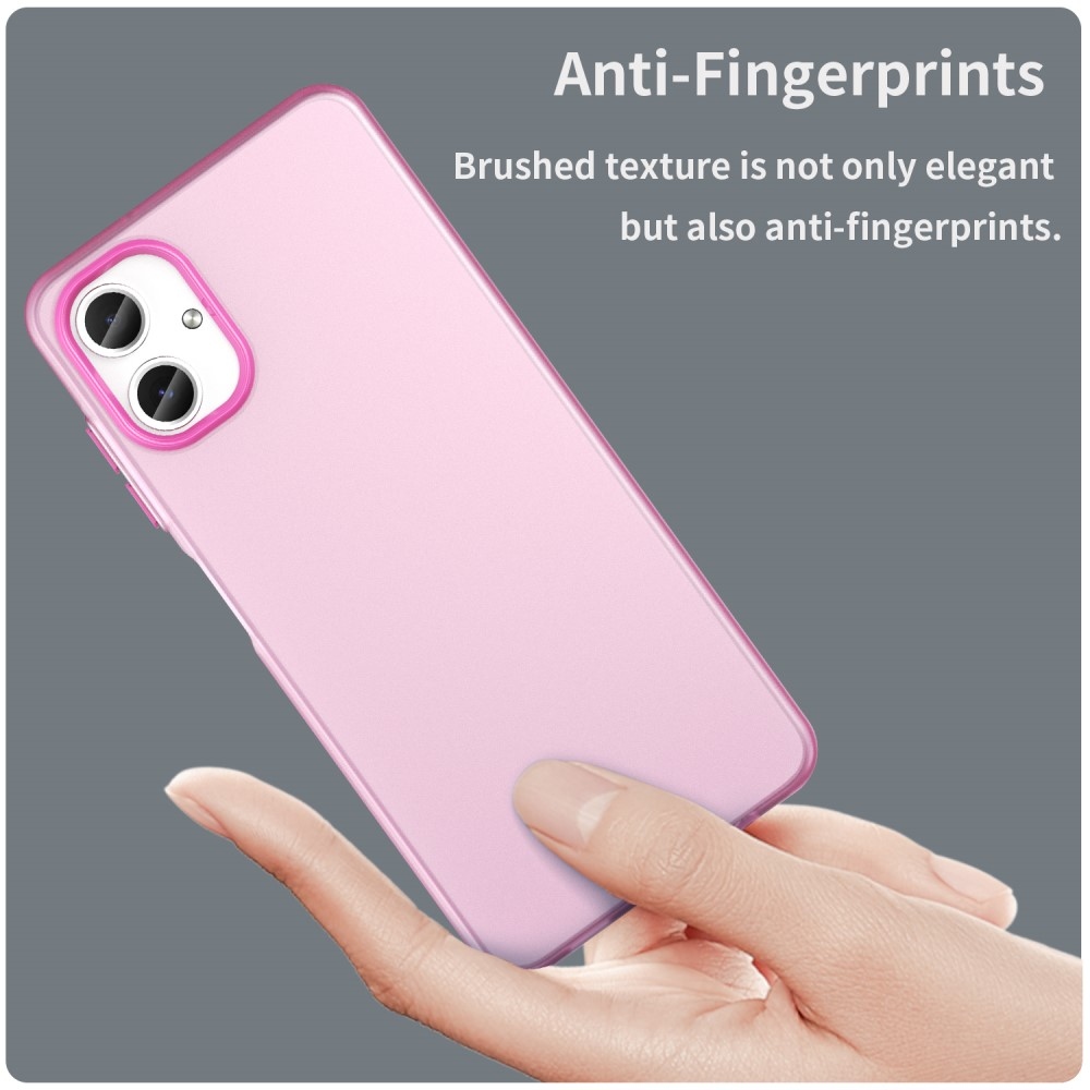 Candys matný gelový obal na Samsung Galaxy A06 4G - rose