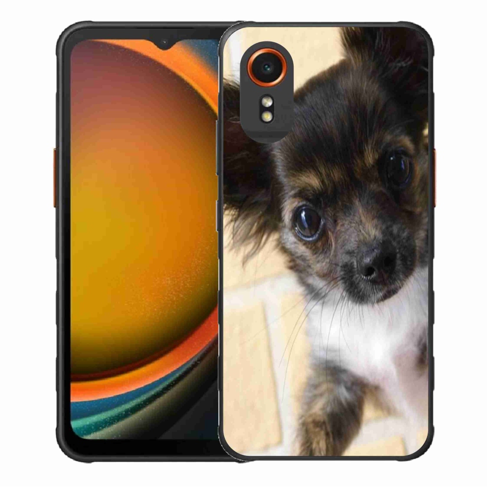 Gelový obal mmCase na Samsung Galaxy Xcover 7 - čivava 2
