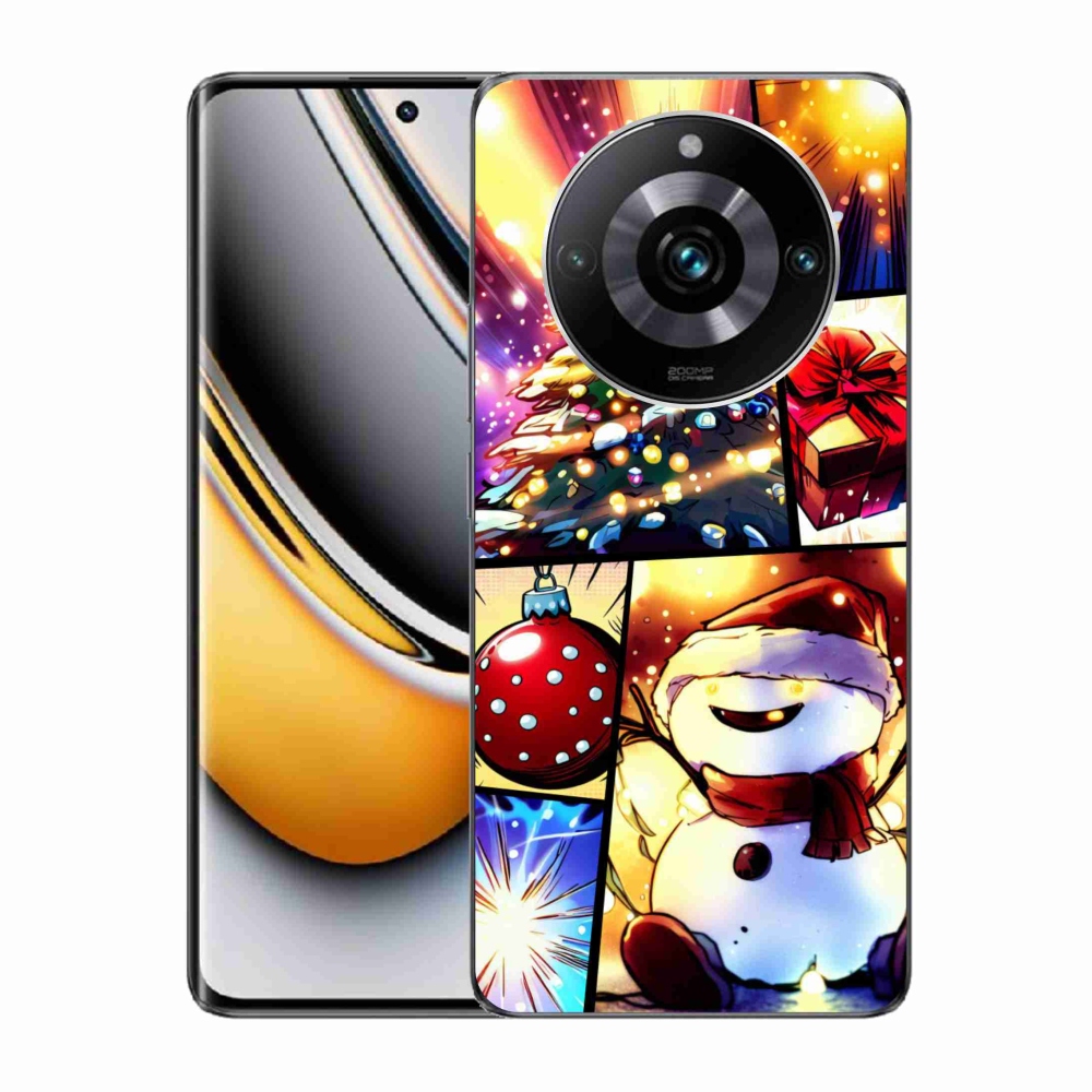 Gelový kryt mmCase na Realme 11 Pro/11 Pro+ - vánoční motivy 1