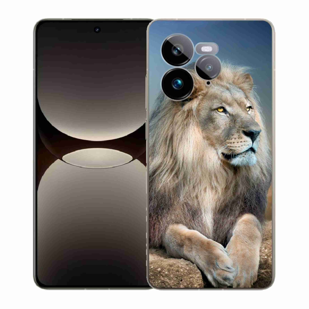Gelový kryt mmCase na Realme GT 7 Pro 5G - lev 1