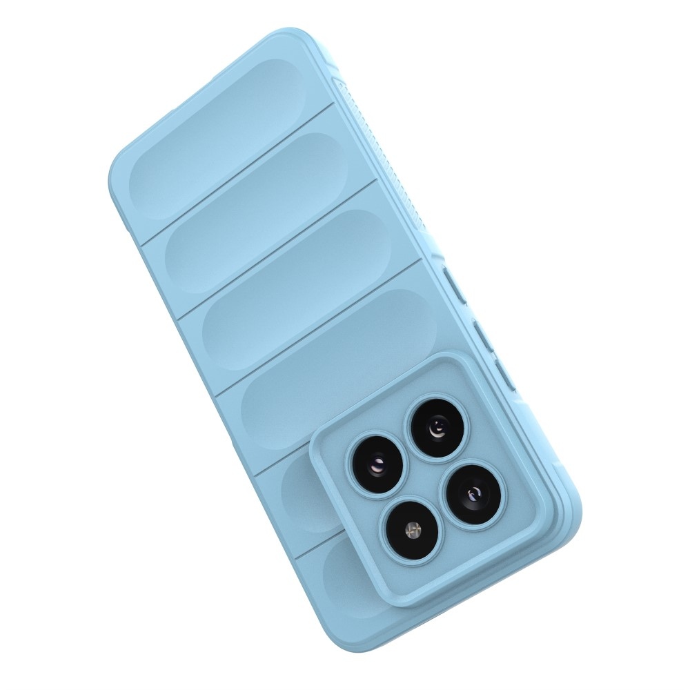 Rugg odolný gelový obal na Xiaomi 14 Pro - světlemodrý