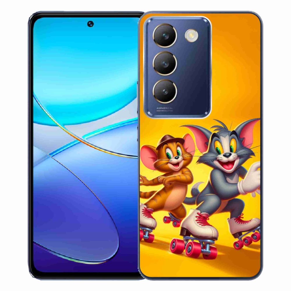 Gelový kryt mmCase na Vivo V40 SE 4G/5G - tom a jerry